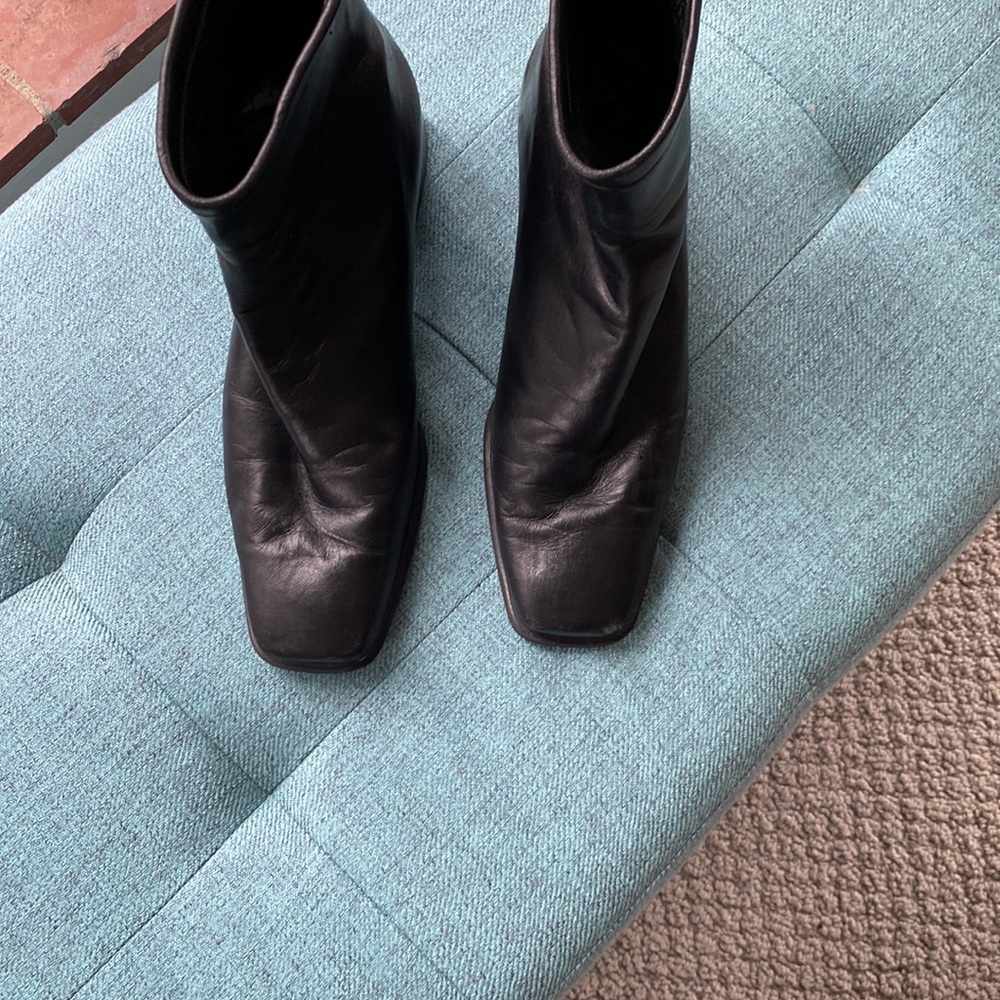 Stuart Weitzman Square Toe - Baby Soft Leather - image 2